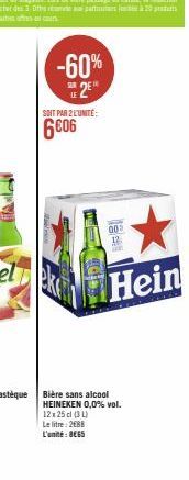 bière sans alcool Heineken