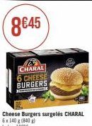 CHARAL 6 CHEESE BURGERS 