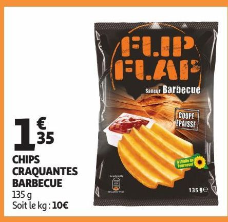 CHIPS CRAQUANTES BARBECUE