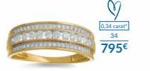 0.34 carat 34  795€ 