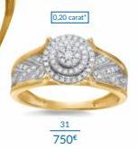 0,20 carat  31 750€ 