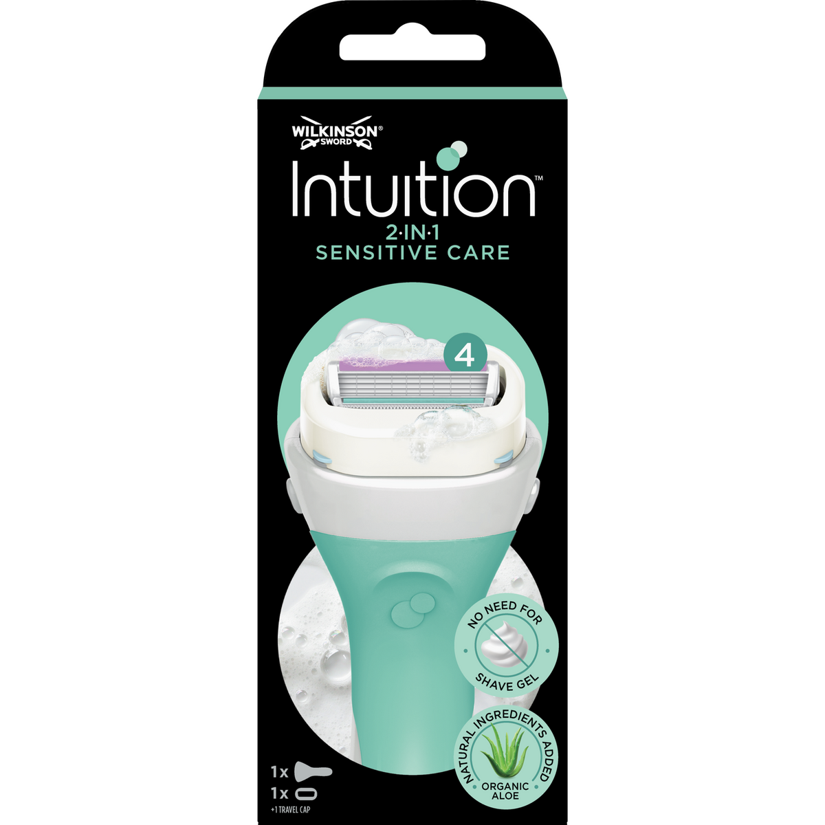 RASOIR INTUITION 2 EN 1 WILKINSON