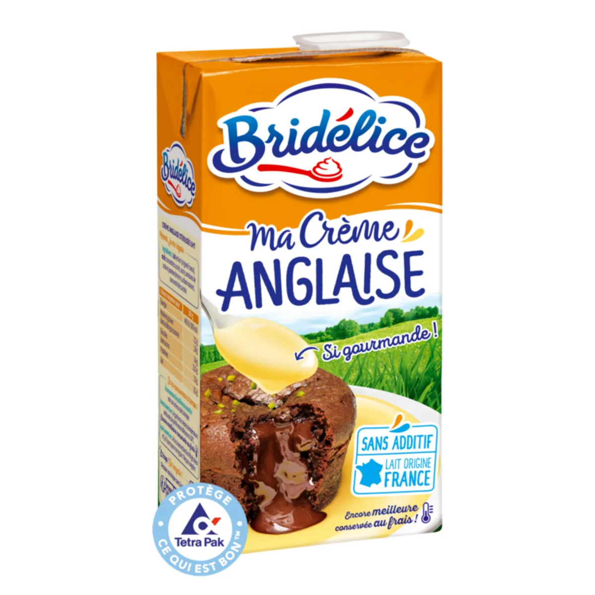 crème anglaise bridélice