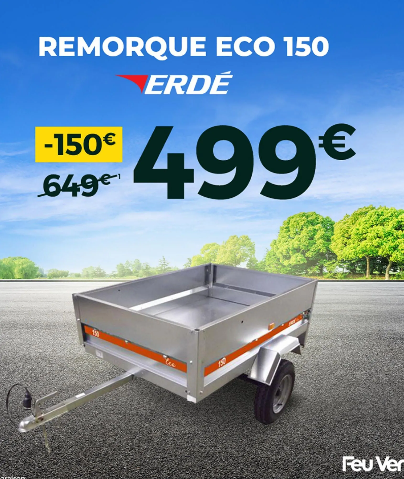 remorque eco 150 erdé