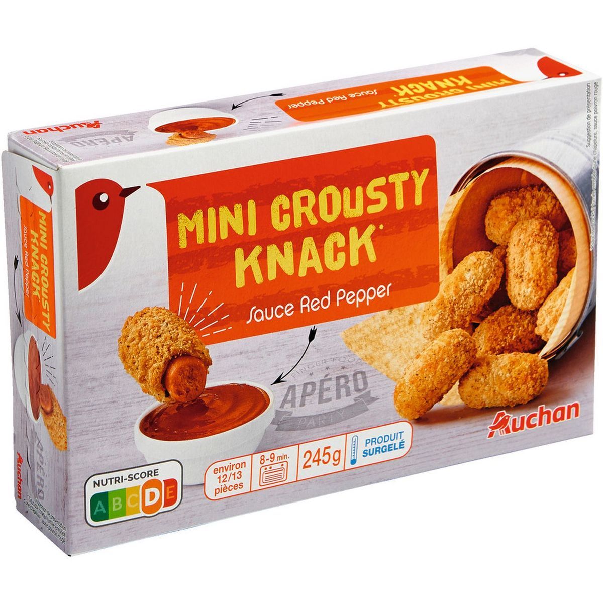 MINI CROUSTY KNACK SURGELÉS AUCHAN