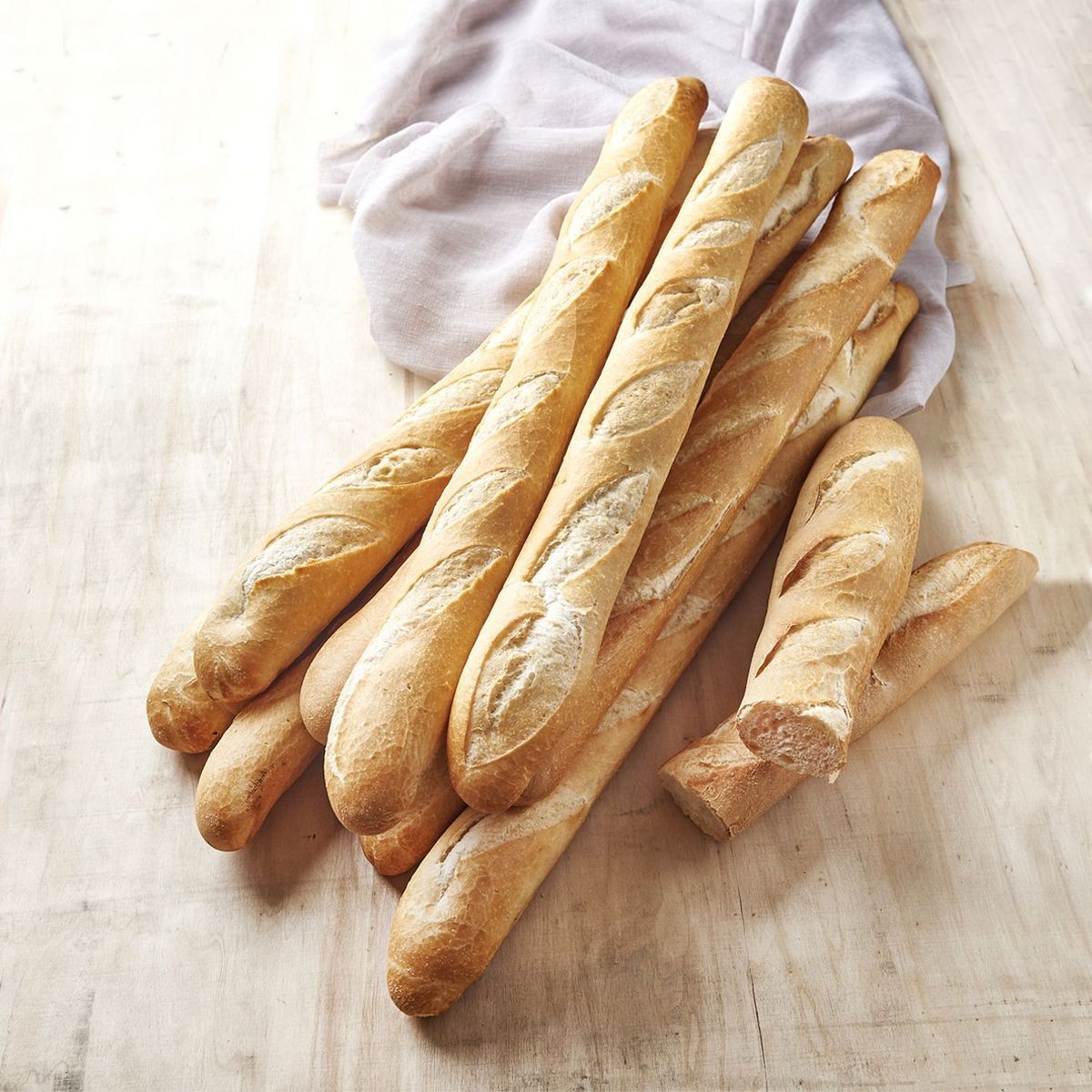 3 BAGUETTES SAVEUR DE TRADITION FRANÇAISE CRC FILIÈRE AUCHAN ''CULTIVONS LE BON'' 