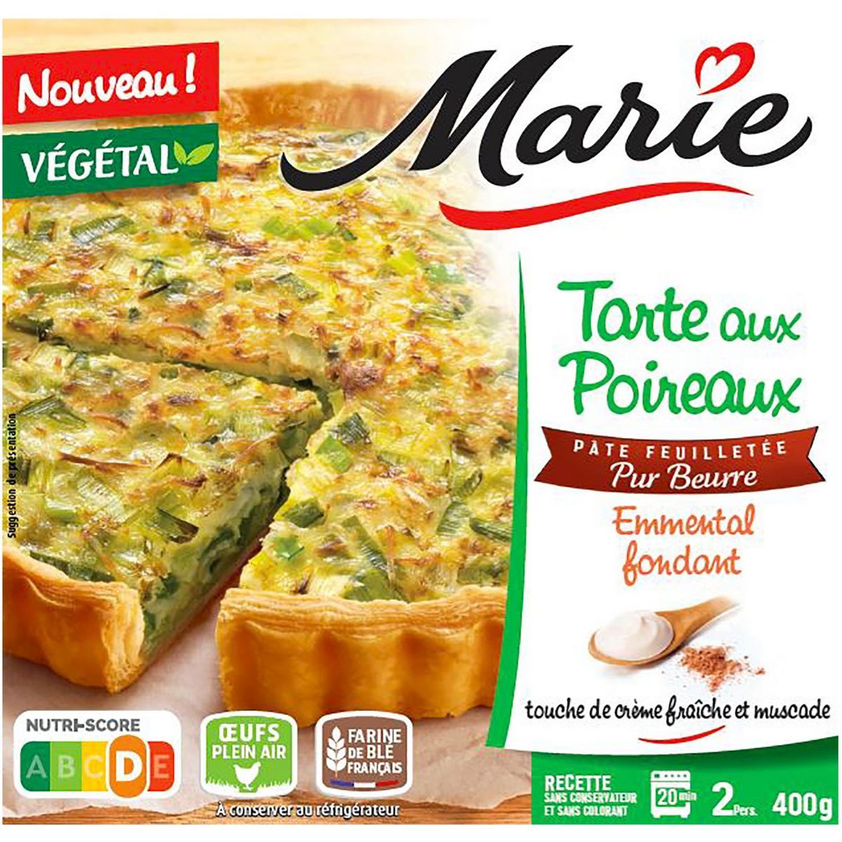 TARTE SALÉE MARIE