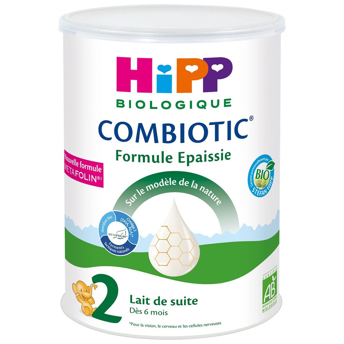 LAIT 2 COMBIOTIC HIPP BIOLOGIQUE