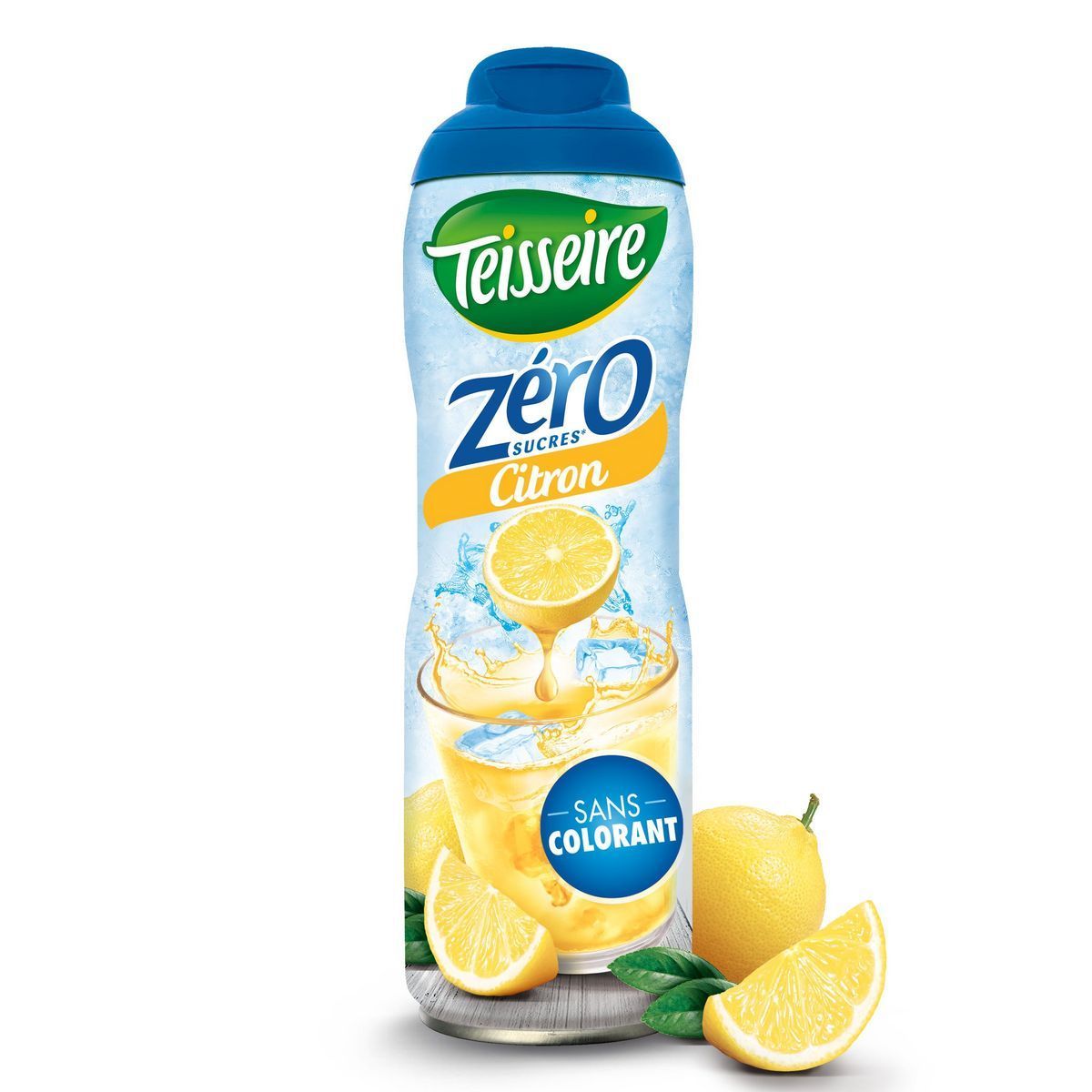 SIROP TEISSEIRE ZÉRO PARFUM CITRON