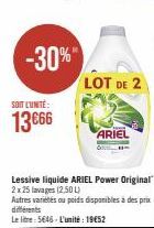 lessive liquide Ariel