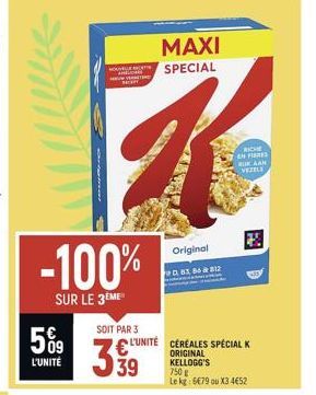 céréales Special K Kellogg's