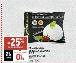 mozzarella 