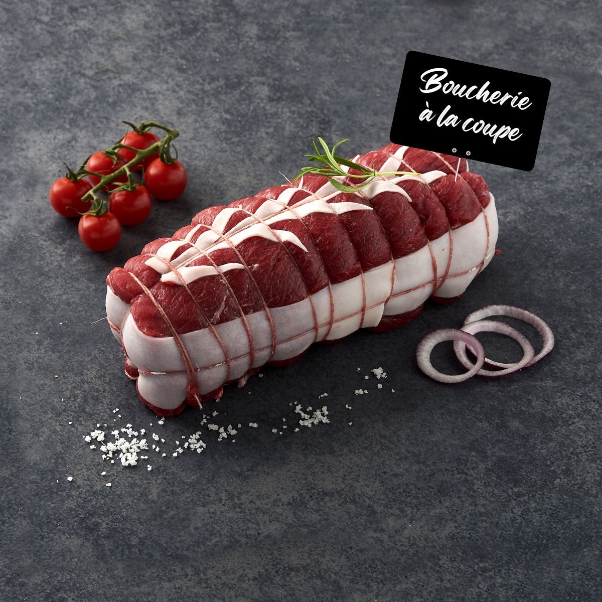 VIANDE BOVINE BIO FILIÈRE AUCHAN "CULTIVONS LE BON" : RÔTI § § (1)(2)