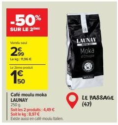 café moulu 