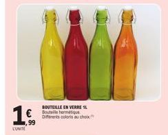 bouteille en verre 