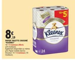 papier toilette Kleenex