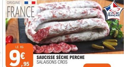 saucisse sèche 