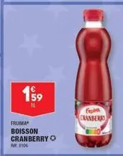 199  11  fruima boisson cranberry o  pm 0106  fe cranberry 