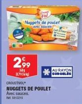 nuggets de poulet 