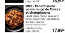 vin rouge Canard-Duchene