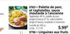 palette de porc palette