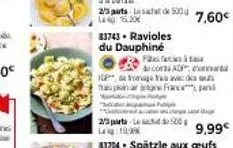 33743. ravioles du dauphiné  passa decors adp, donat pomaga traves plinarne france",  7,60€  9,99€ 