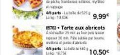 4/5 parts Late 560. Lk 1625  9,99€  88703. Tarte aux abricots Andar 25 a four pass lipaler 200 nie Plx aab par bouno,  spurio d  '10,50€ 