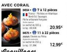 AVEC CORAIL  845547 à 12 pièces  France-Pichiese Auto Not Est Sauvages Piche arra harga  L300 Lok:08  20,95€  84575-11 à 22 pièces Elevis as P  250  App  12,99€  