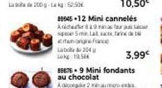 200g-Lekg: 52,50€  Labd204  Lokg: 19,56€  89945 +12 Mini cannelés Asfour speer 5me Lat sacs, farine de b (France)  3,99€ 