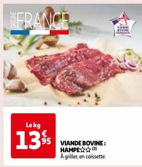 VIANDE BOVINE : HAMPE