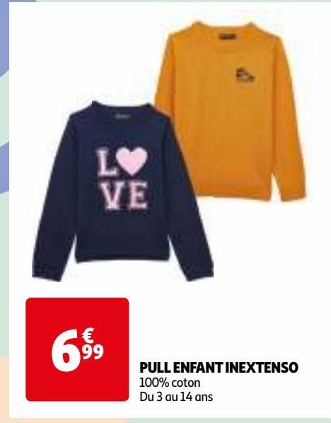 PULL ENFANT INEXTENSO