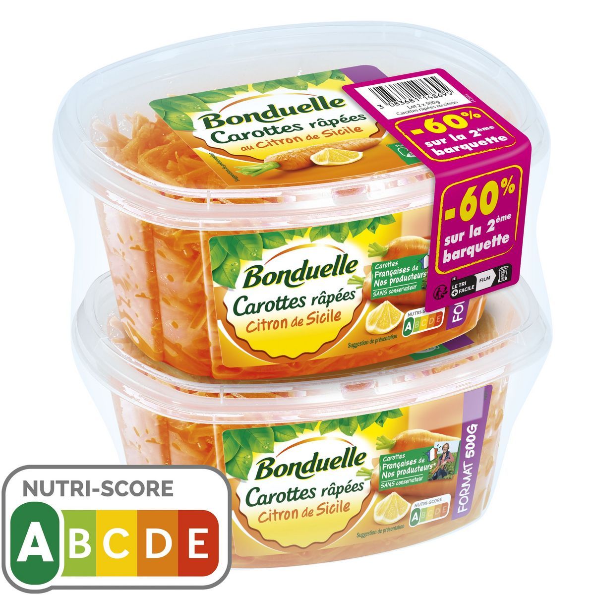 SALADE BONDUELLE Lot de 2