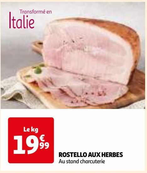 ROSTELLO AUX HERBES