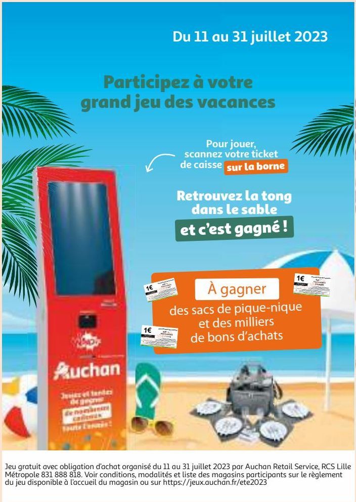 Participez à votre grand jeu des vacances