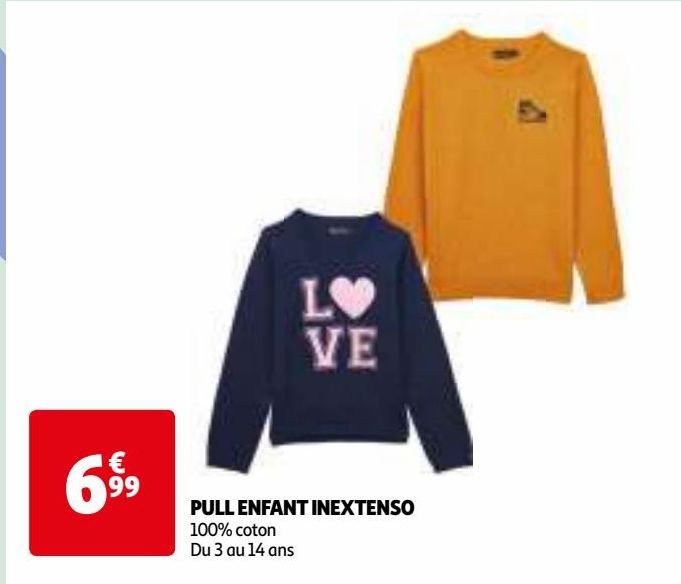 PULL ENFANT INEXTENSO