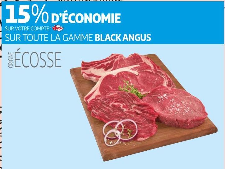 LA GAMME BLACK ANGUS 