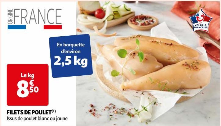 FILETS DE POULET