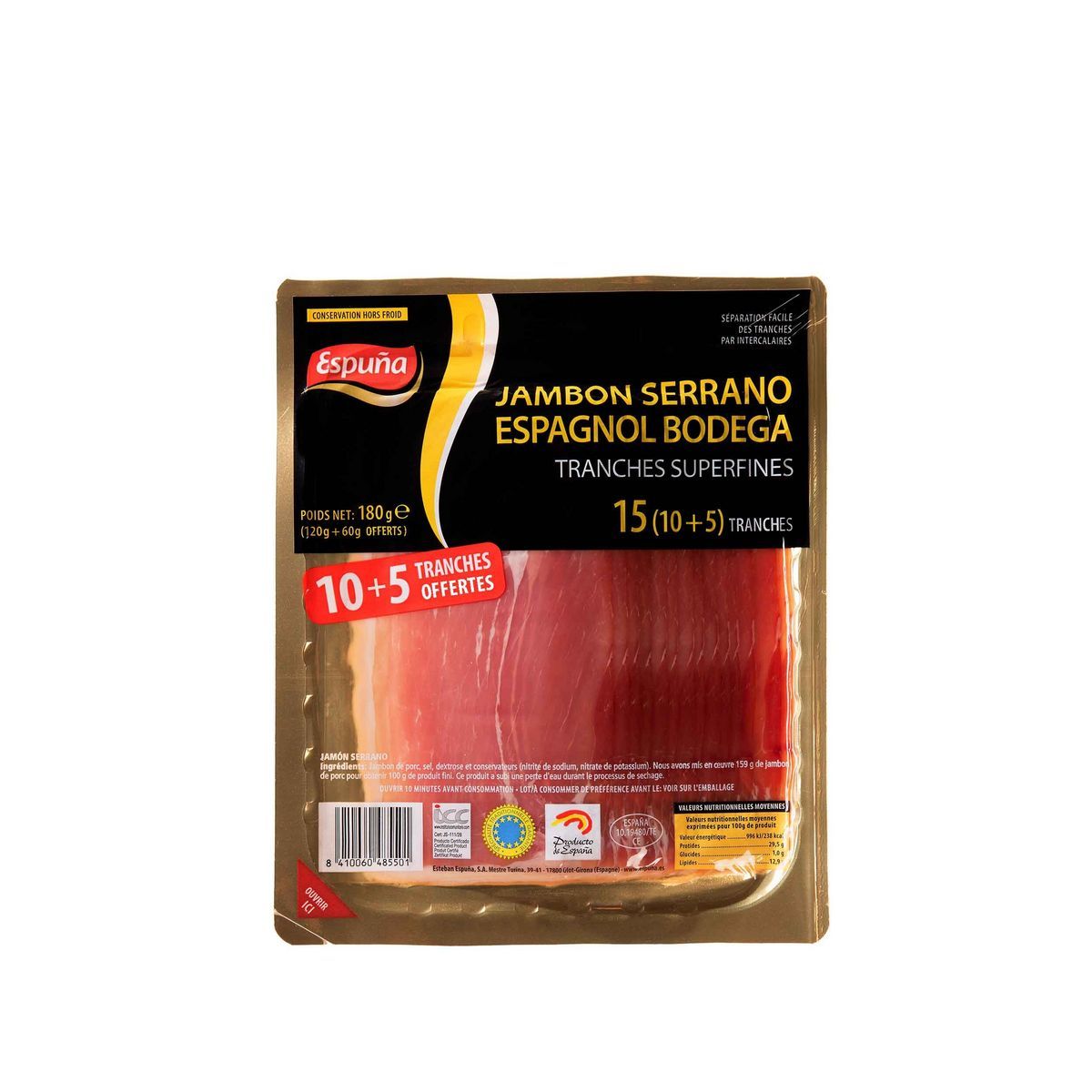 JAMBON SERRANO RESERVA ESPUNA