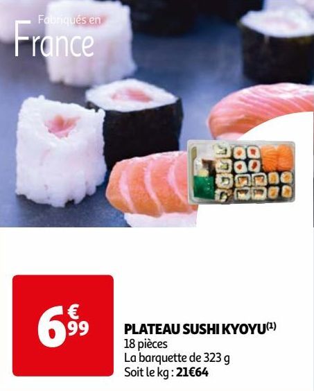 PLATEAU SUSHI KYOYU