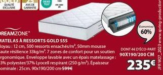 matelas à ressorts 