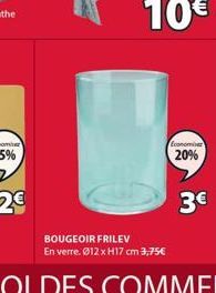 Economiser  20%  3€ 