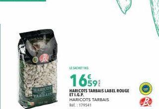 Haricots Tarbais I.G.P. & Label Rouge: Ref.:179541 - Sachet IKG 16591