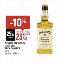 soldes Jack Daniel's