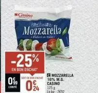 mozzarella 