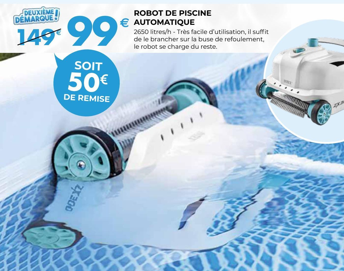 Robot de piscine automatique
