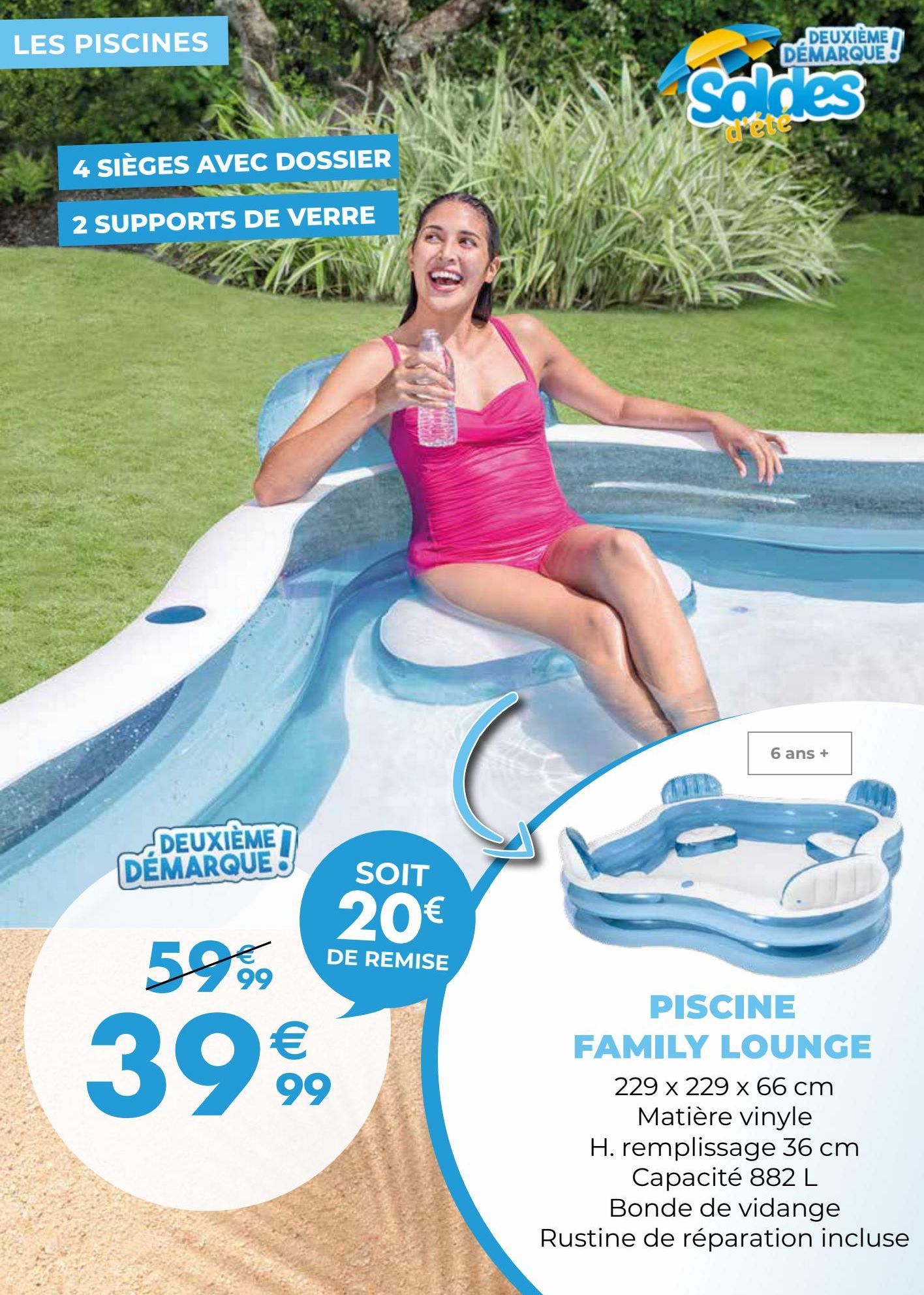 piscine family lounge