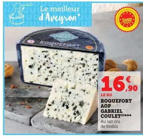 roquefort aop gabriel coulet