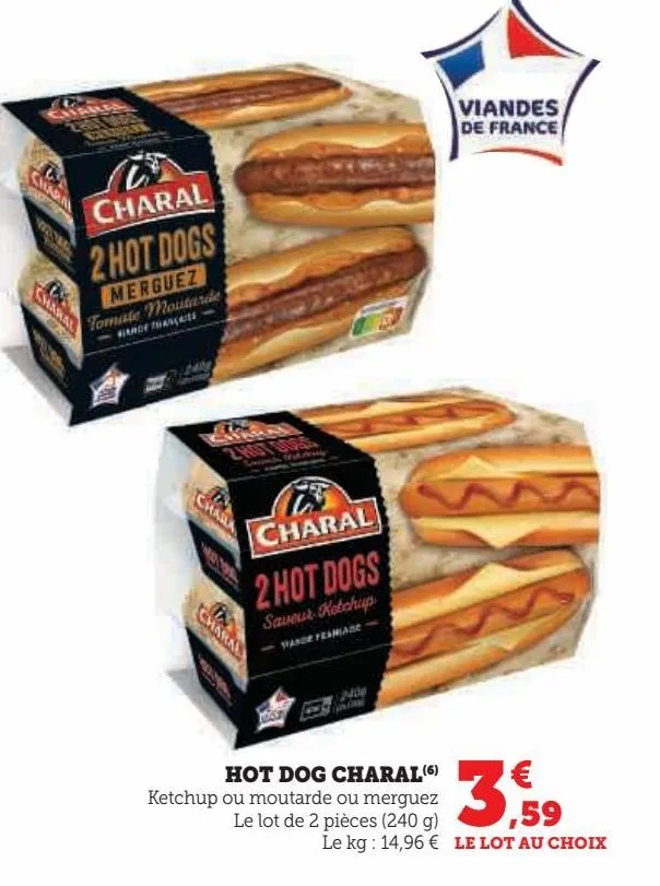 hot dog charal