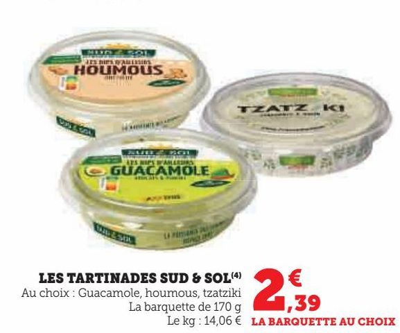 LES TARTINADES SUD & SOL