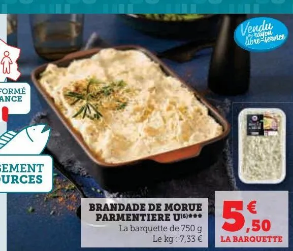 brandade de morue parmentiere u